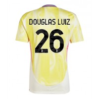 Camiseta Juventus Douglas Luiz #26 Segunda Equipación Replica 2024-25 mangas cortas